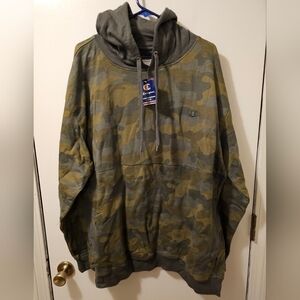 Champion Camo Hoodie Pullover Sweatshirt Men's Size 2XL NWT Read